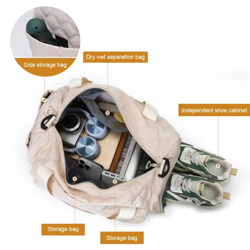 NomandFit: Spacious And Water Resistant For Travel & Gym