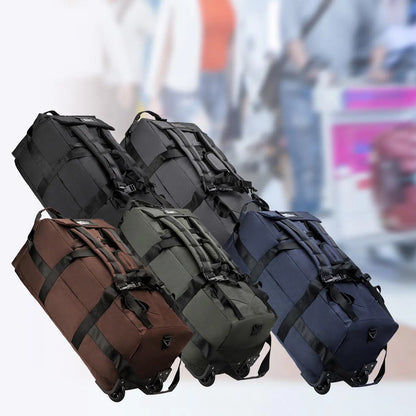 Bussiness To Beach: Sleek Wheeled Duffel Bag For Work And Play